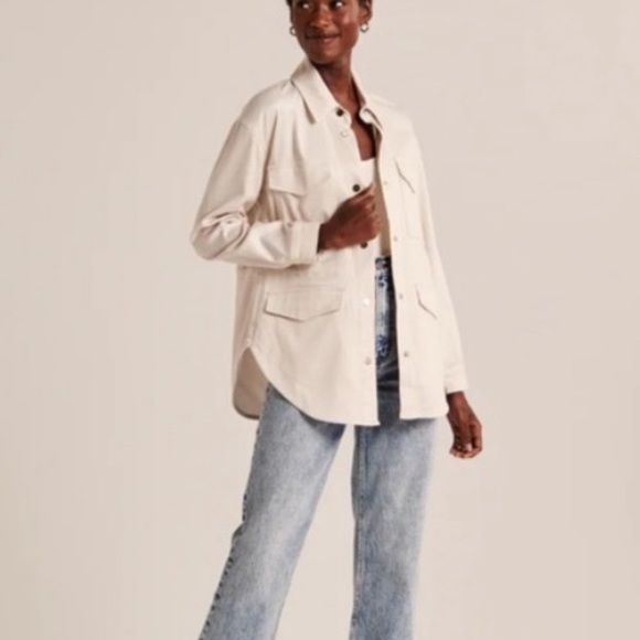 COPY - Abercrombie & Fitch Utility Shacket - Picture 3 of 14